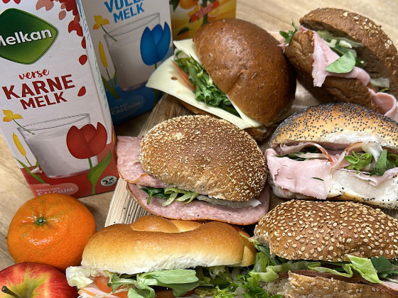 BROODJES BASIS SCHAAL 12 stuks OOK VEGA EN HALAL