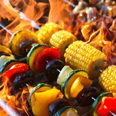 VEGETARISCHE-BBQ