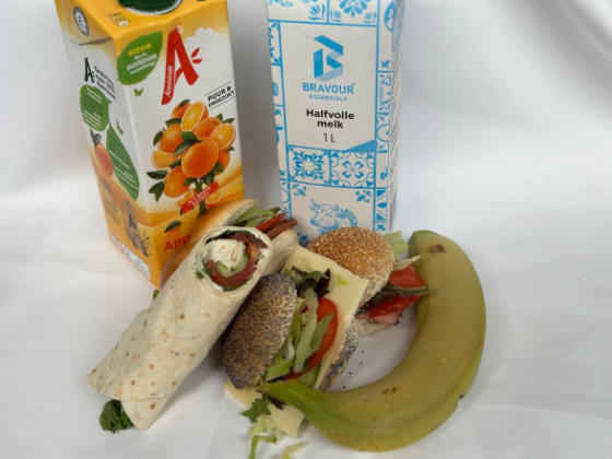 HALVE WRAP EN 3 LUXE MINI BROODJES