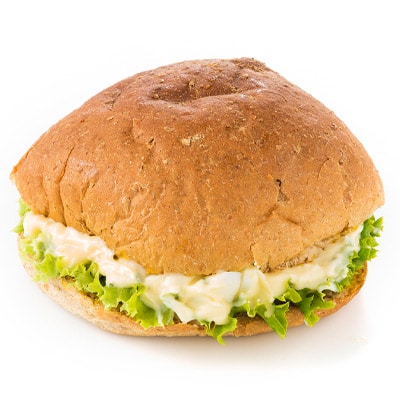 ZACHT BROODJE SALADE BRUIN